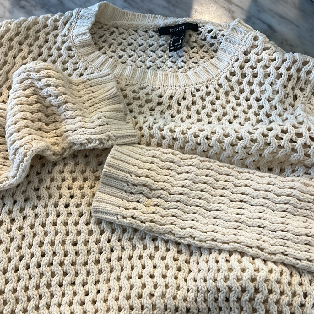 Crochet sweater